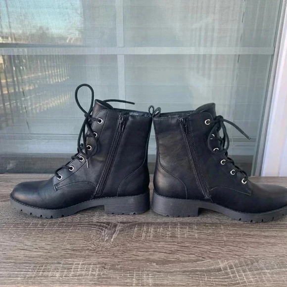Sun + Stone Frankiee Combat Boots Women’s Size 7M New Without Box - Picture 5 of 7